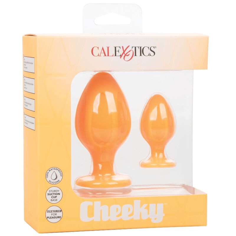 CALEXOTICS - CHEEKY BUTTPLUG ARANCIONE