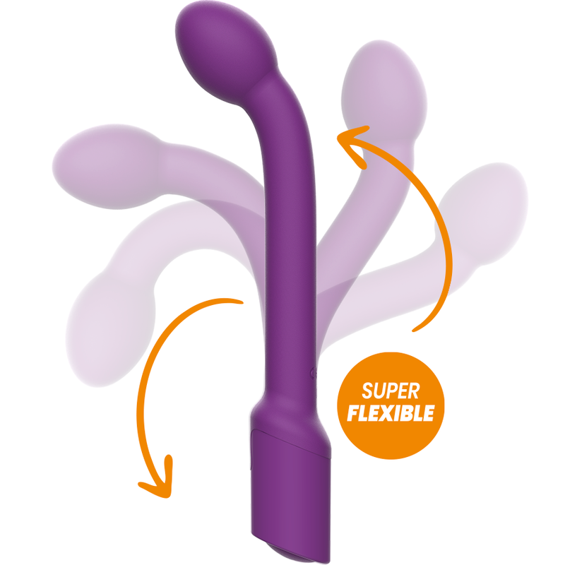 REWOLUTION - VIBRATORE STIMOLATORE FLESSIBILE DEL PUNTO G REWOFLEX