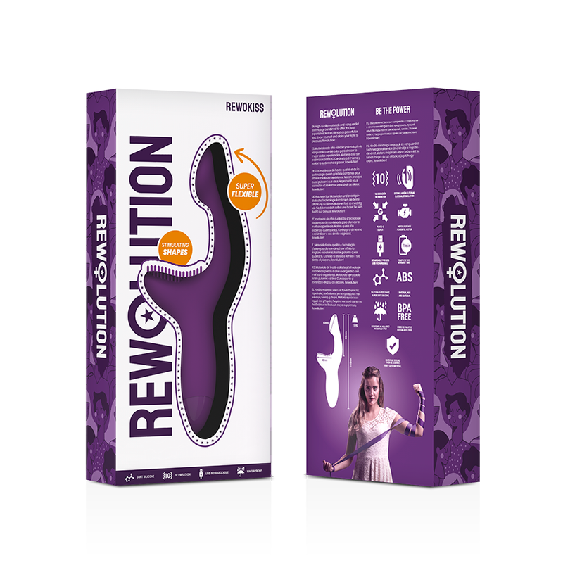 REWOLUTION - VIBRATORE REWOKISS PUNTO STIMOLATORE