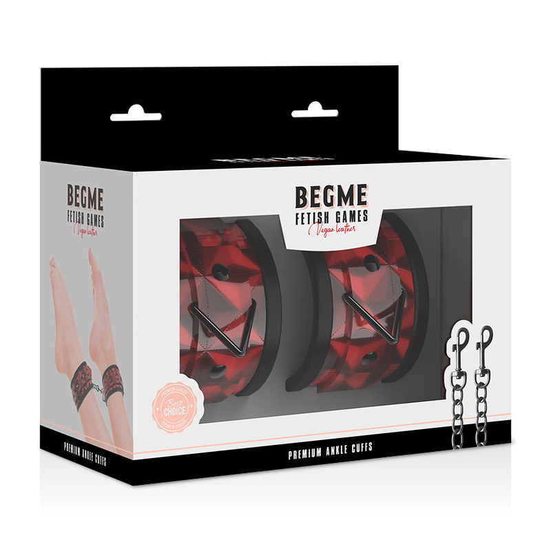 BEGME - RED EDITION POLSINI PREMIUM PER CAVIGLIA CON FODERA IN NEOPRENE