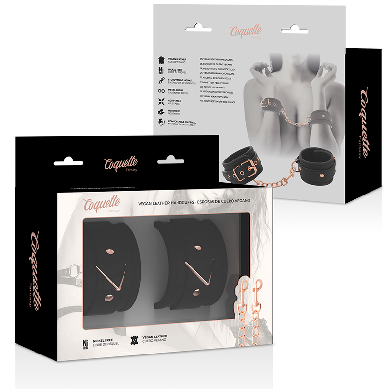 COQUETTE CHIC DESIRE - MANETTE IN PELLE VEGANA FANTASY