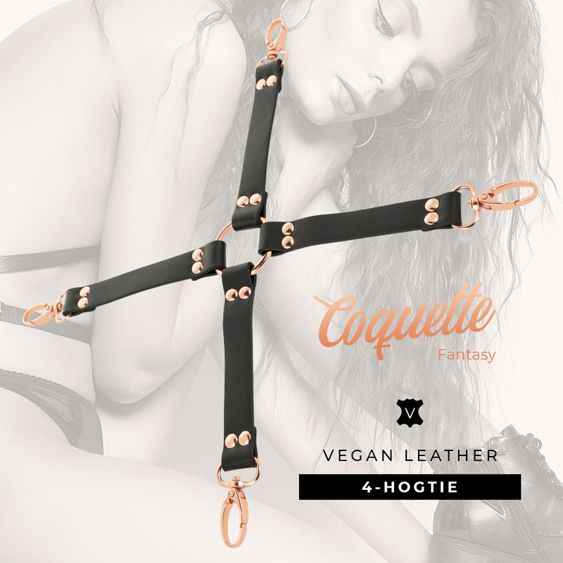 COQUETTE CHIC DESIRE - CRAVATTA IN PELLE VEGANA FANTASIA