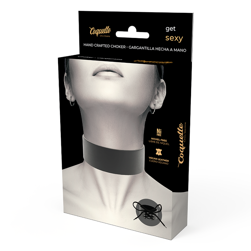 COQUETTE CHIC DESIRE - COLLANA IN PELLE VEGANA