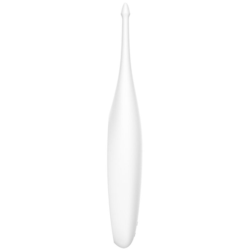 SATISFYER - VIBRATORE CON PUNTA ROTANTE E DIVERTENTE BIANCO