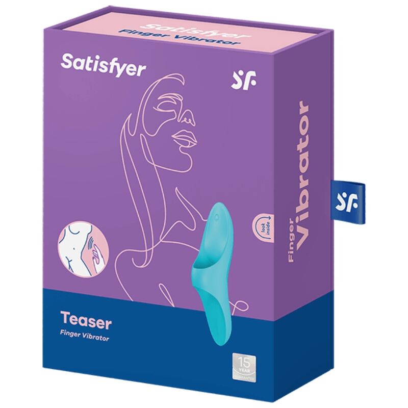 SATISFYER - VIBRATORE TEASER DA DITO LUCE BLU