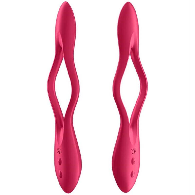 SATISFYER - ELASTIC JOY MULTI VIBRATORE ROSSO