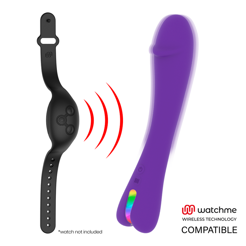 MR BOSS - VIBRATORE ENZO COMPATIBILE CON LA TECNOLOGIA WIRELESS WATCHME