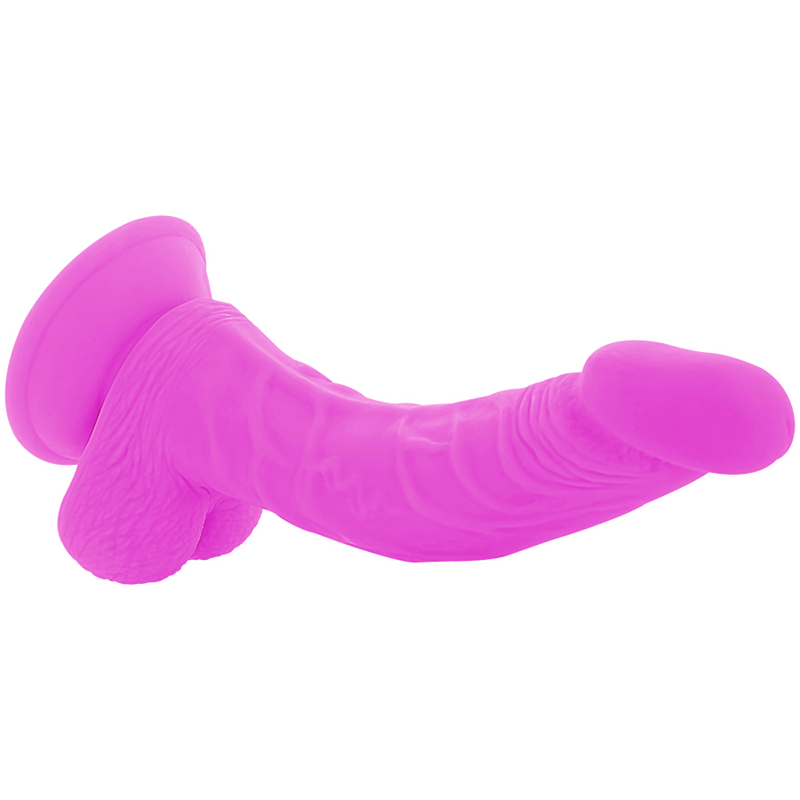 Dildo vibrante flessibile viola | 21,5 cm x 4,5 cm | DIVERSIA