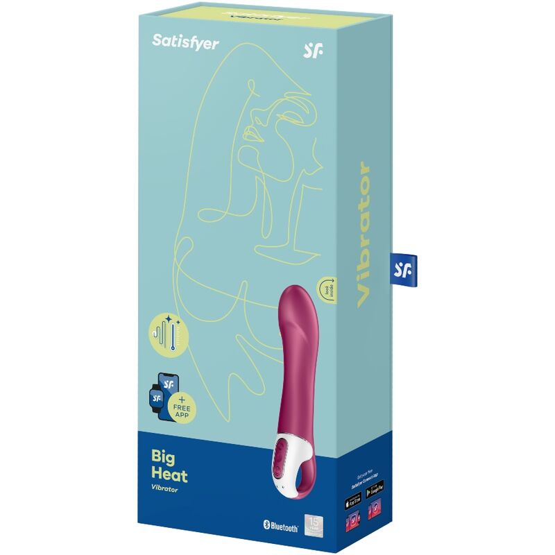 SATISFYER - VIBRATORE PER PUNTO G CON GRANDE CALORE