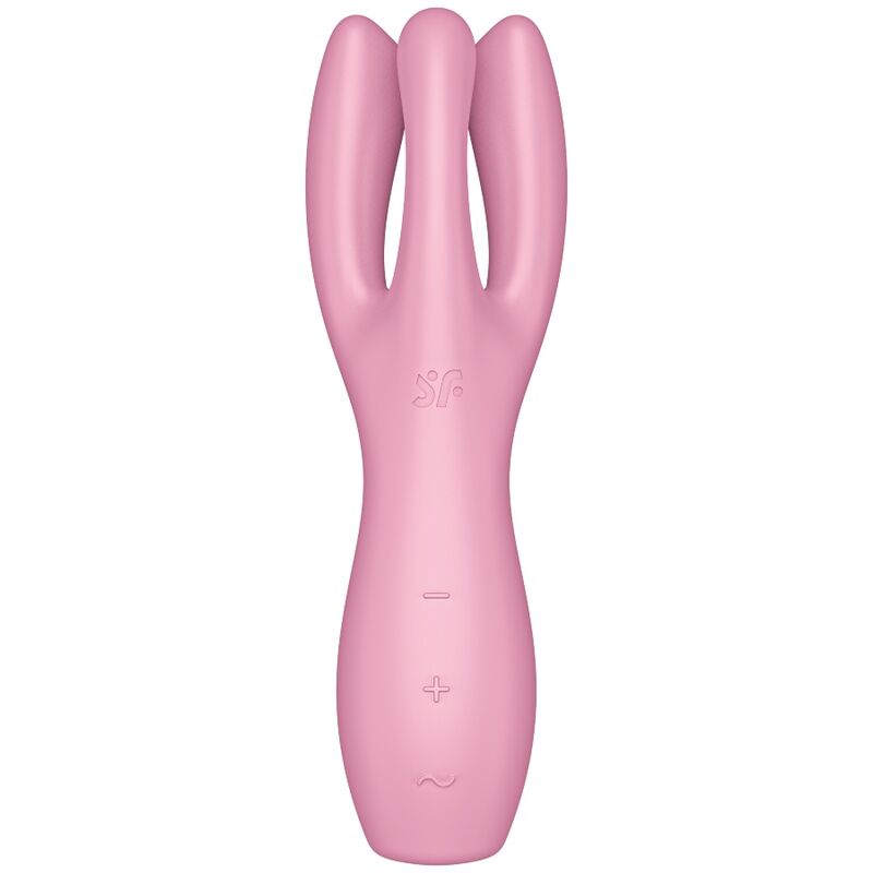 SATISFYER - VIBRATORE THREESOME 3 MENTA