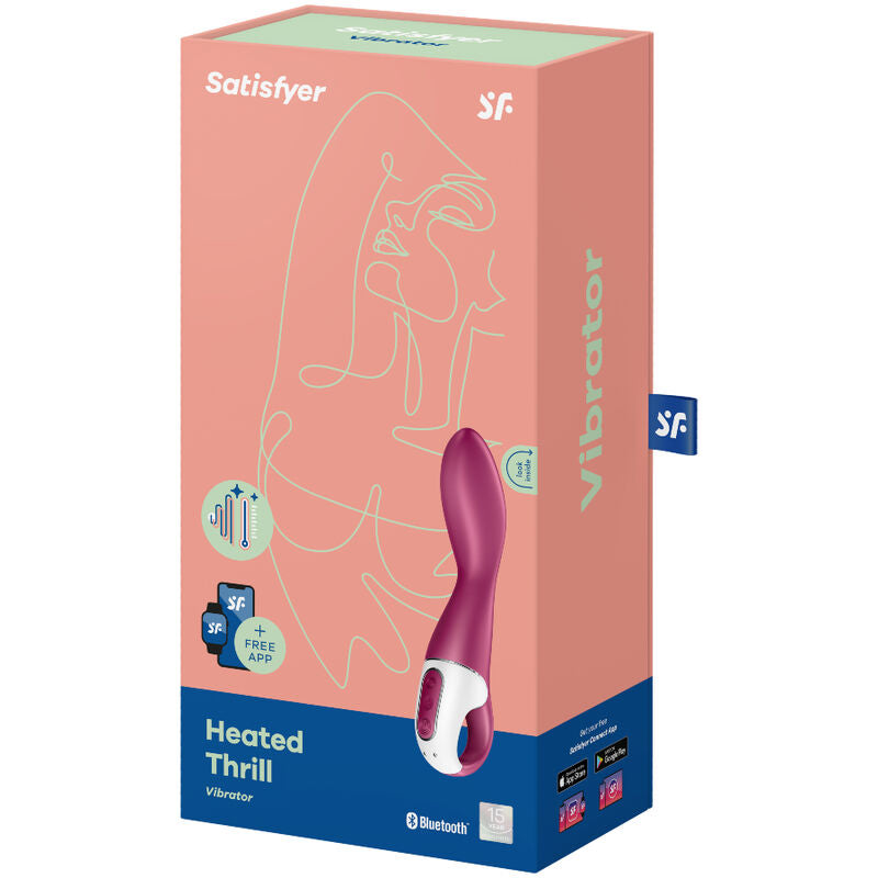 SATISFYER - VIBRATORE PER PUNTO G RISCALDATO