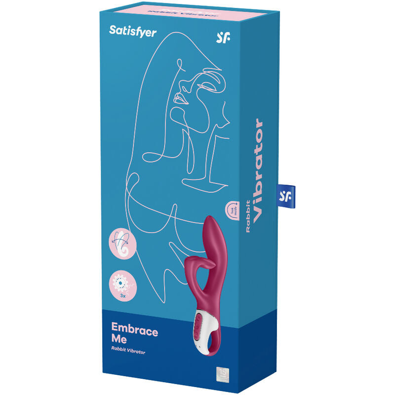 SATISFYER - VIBRATORE PER PUNTO G EMBRACE ME TURCHESE