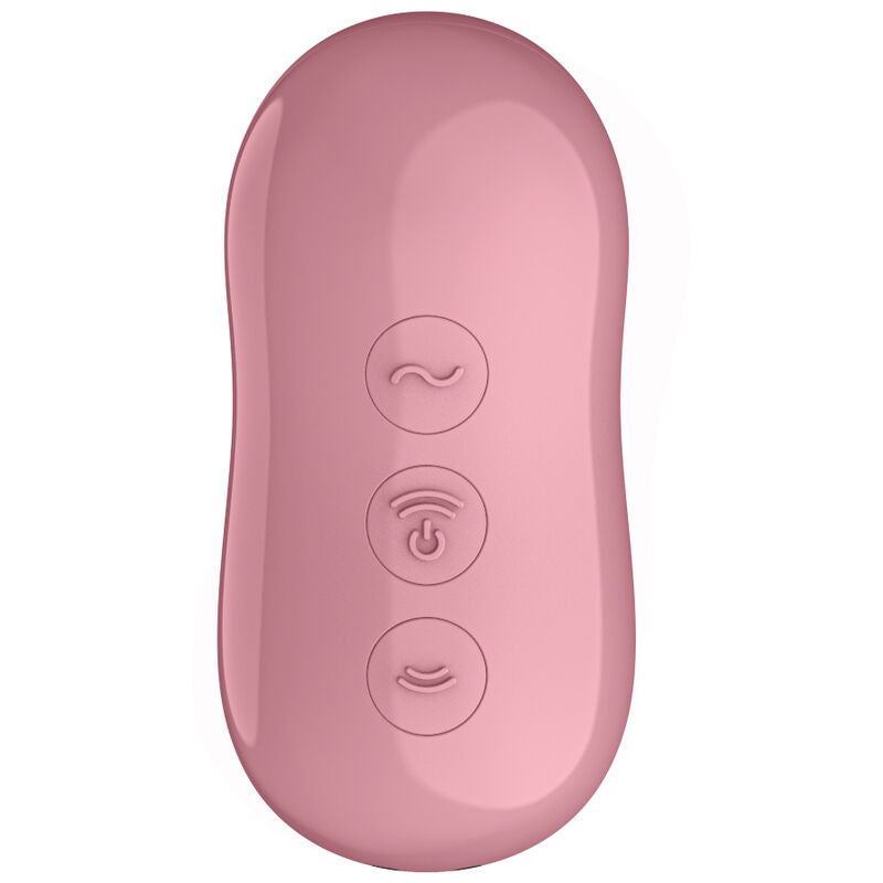SATISFYER - STIMOLATORE E VIBRATORE A IMPULSI D'ARIA COTTON CANDY ROSA