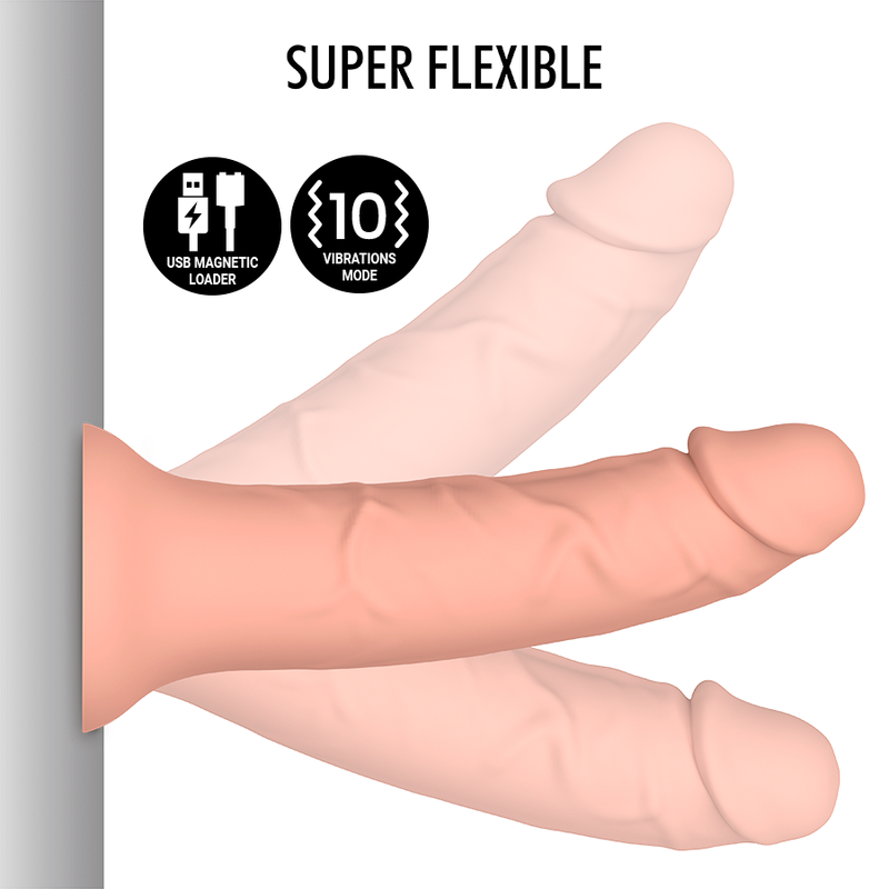 MITOLOGIA - ASHER ORIGINAL DILDO S - VIBRATORE COMPATIBILE CON LA TECNOLOGIA WIRELESS WATCHME