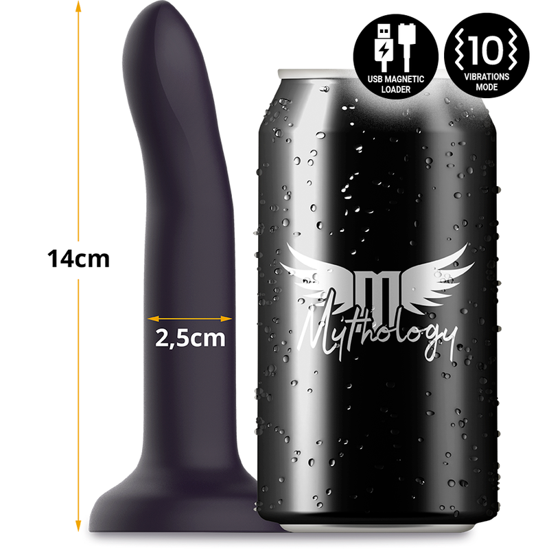 MYTHOLOGY DUMAN MYSTIC DILDO S - VIBRATORE WATCHME COMPATIBILE CON LA TECNOLOGIA WIRELESS