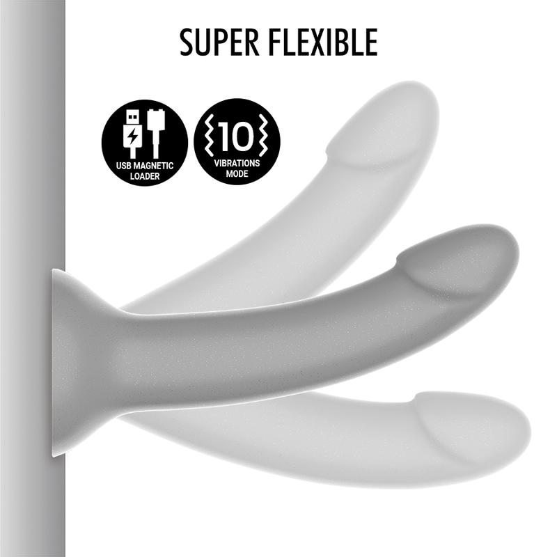 MITOLOGIA - RUNE MAJESTIC DILDO S - VIBRATORE WATCHME COMPATIBILE CON LA TECNOLOGIA WIRELESS