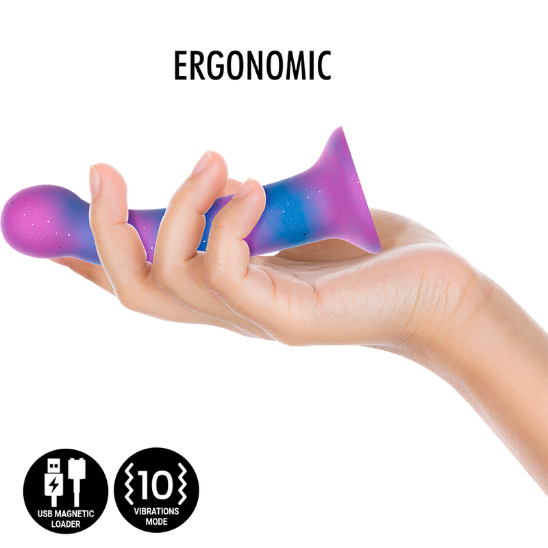 MITOLOGIA - DION GALACTIC DILDO S - VIBRATORE WATCHME COMPATIBILE CON LA TECNOLOGIA WIRELESS