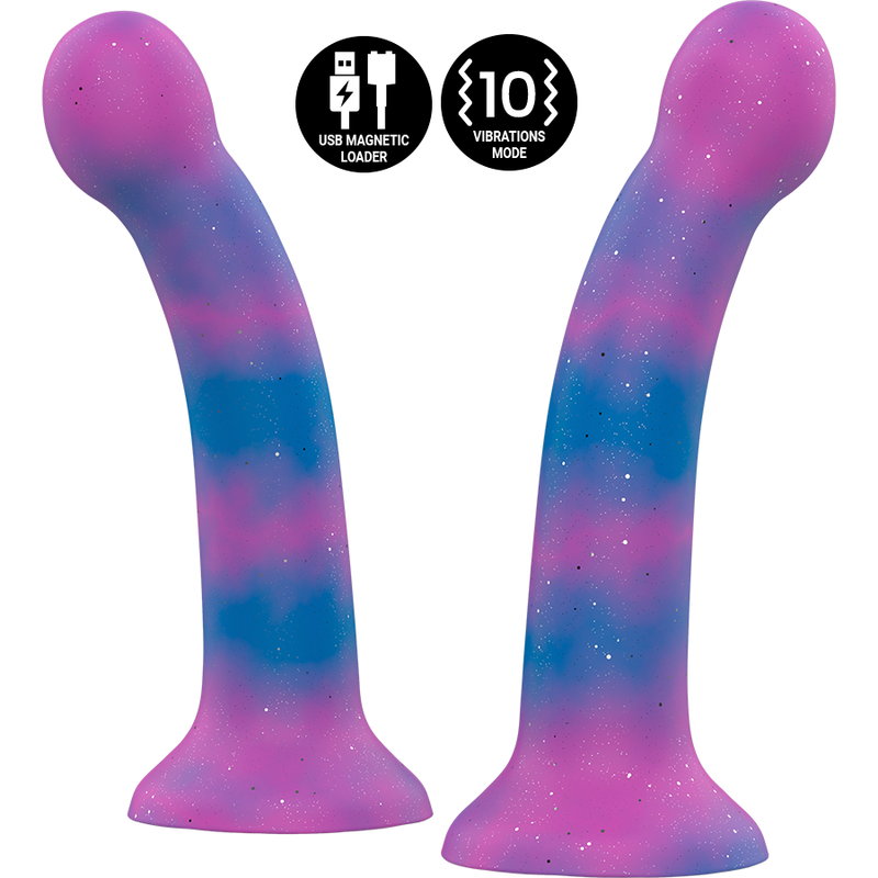 MITOLOGIA - DION GALACTIC DILDO S - VIBRATORE WATCHME COMPATIBILE CON LA TECNOLOGIA WIRELESS