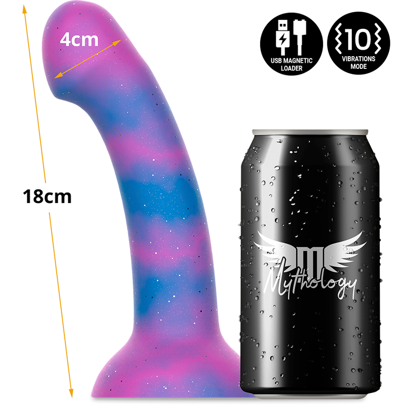 MITOLOGIA - DION GALACTIC DILDO M - VIBRATORE WATCHME COMPATIBILE CON LA TECNOLOGIA WIRELESS