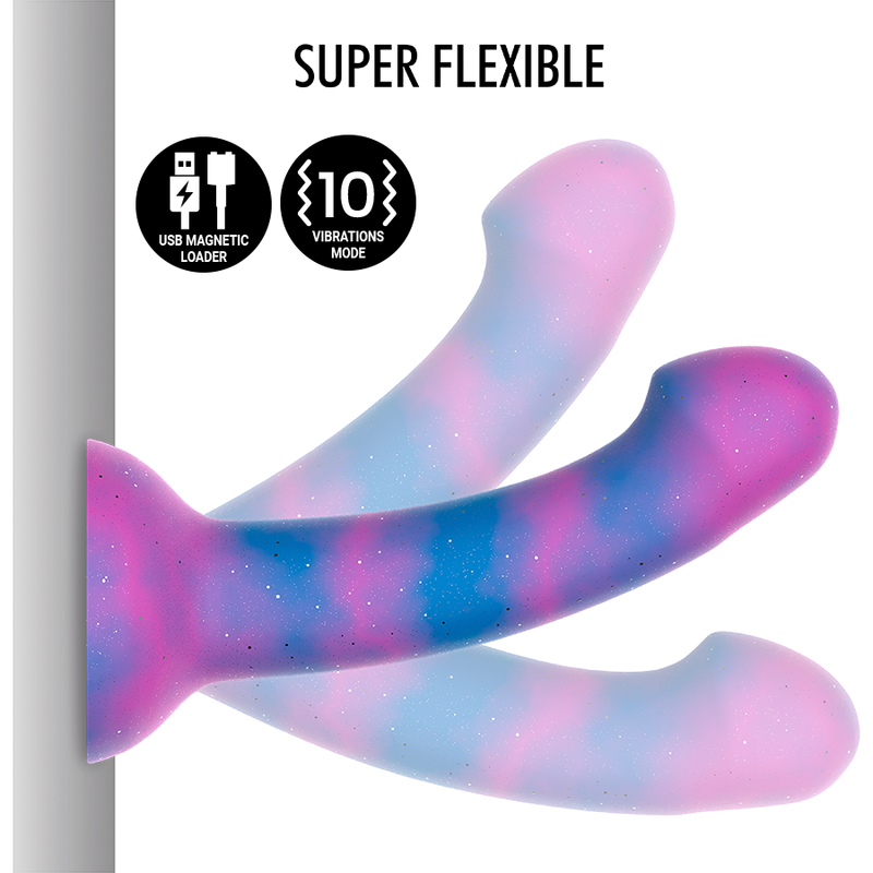 MITOLOGIA - DION GALACTIC DILDO M - VIBRATORE WATCHME COMPATIBILE CON LA TECNOLOGIA WIRELESS