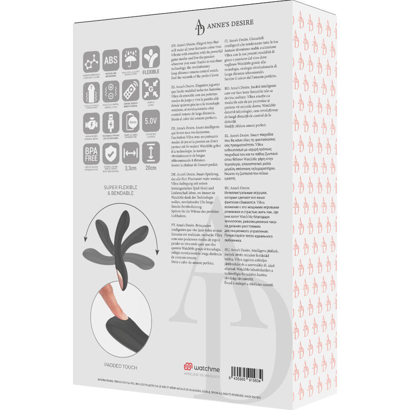 IL DESIDERIO DI ANNE - TECNOLOGIA DI CONTROLLO REMOTO CURVE A WATCHME BLACK