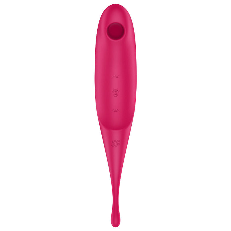 SATISFYER - TWIRLING PRO AIR PULSE STIMOLATORE E VIBRATORE BLU