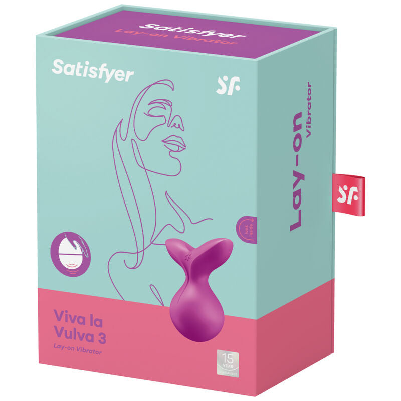 SATISFYER - VIVA LA VULVA 3 VIBRATORE DA APPOGGIO VERDE