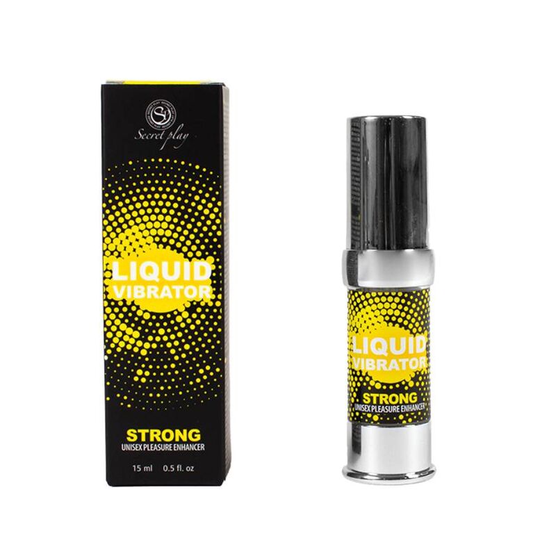 SECRETPLAY - VIBRATORE STIMOLATORE LIQUIDO UNISEX FORTE 15 ML