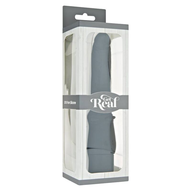 GET REAL - VIBRATORE CLASSICO SMOOTH NERO