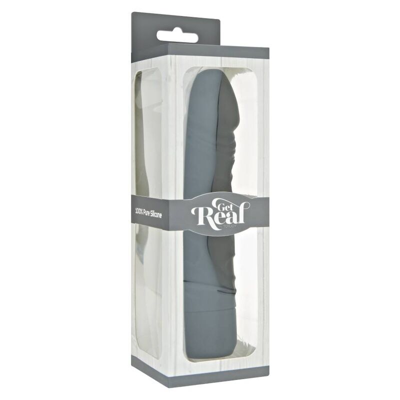 SII REALE - VIBRATORE NERO ORIGINALE CLASSICO