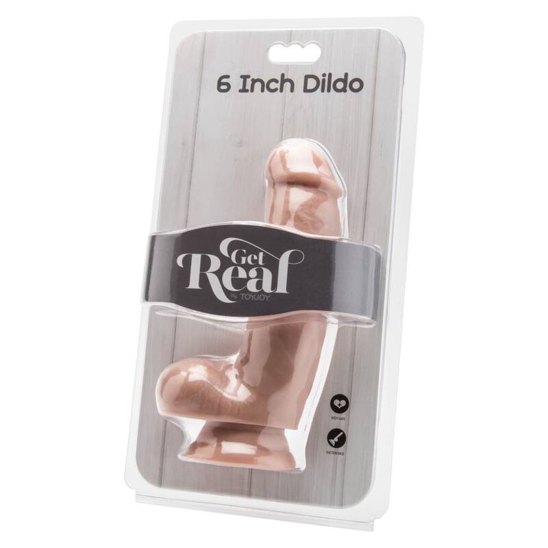 DIVENTA REALE - DILDO 12 CM CON PELLE E PALLE