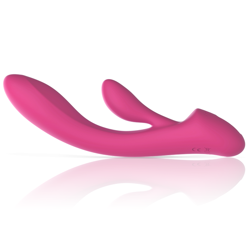 INTENSE - VIBRATORE CONIGLIO LUIGI SILICONE LIQUIDO ROSA