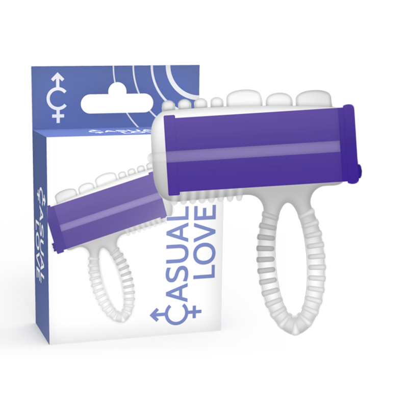 AMORE CASUALE - ANELLO LINGUALE VIBRANTE VIOLA