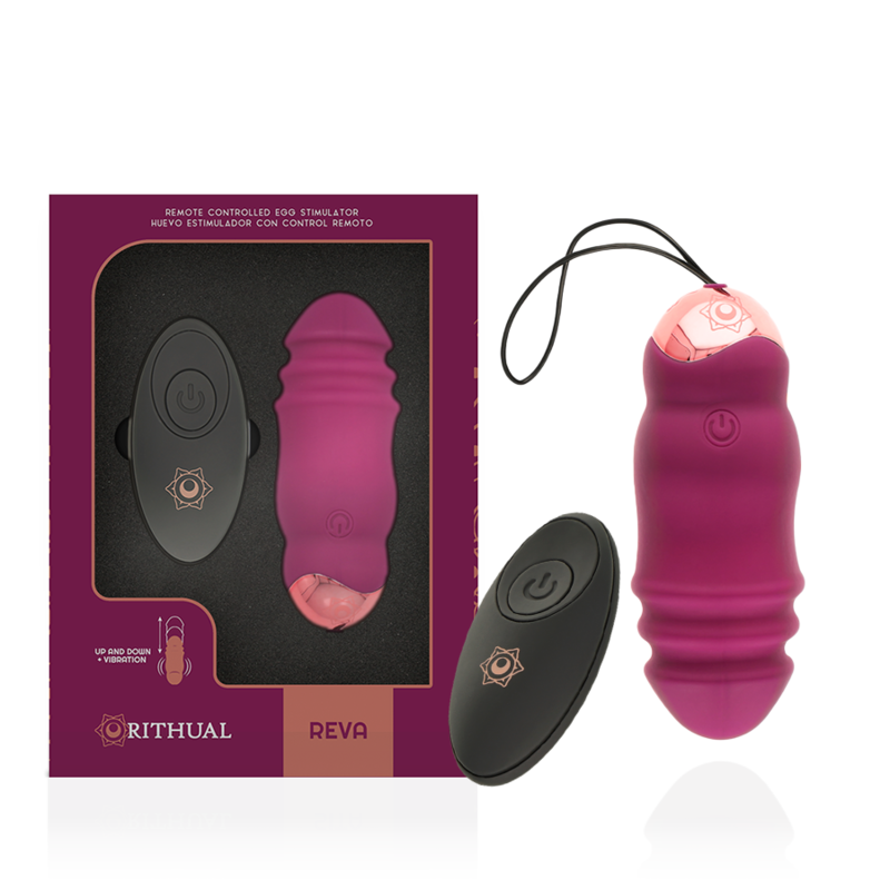 RITHUAL - REVA EGG REMOTE CONTROL SISTEMA SU&GIÙ + VIBRAZIONE