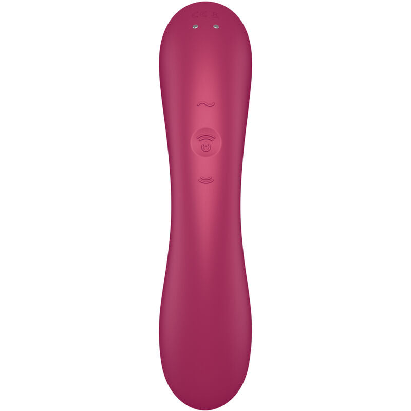 SATISFYER - CURVE TRINITY 1 AIR PULSE VIBRATION GRIGIO