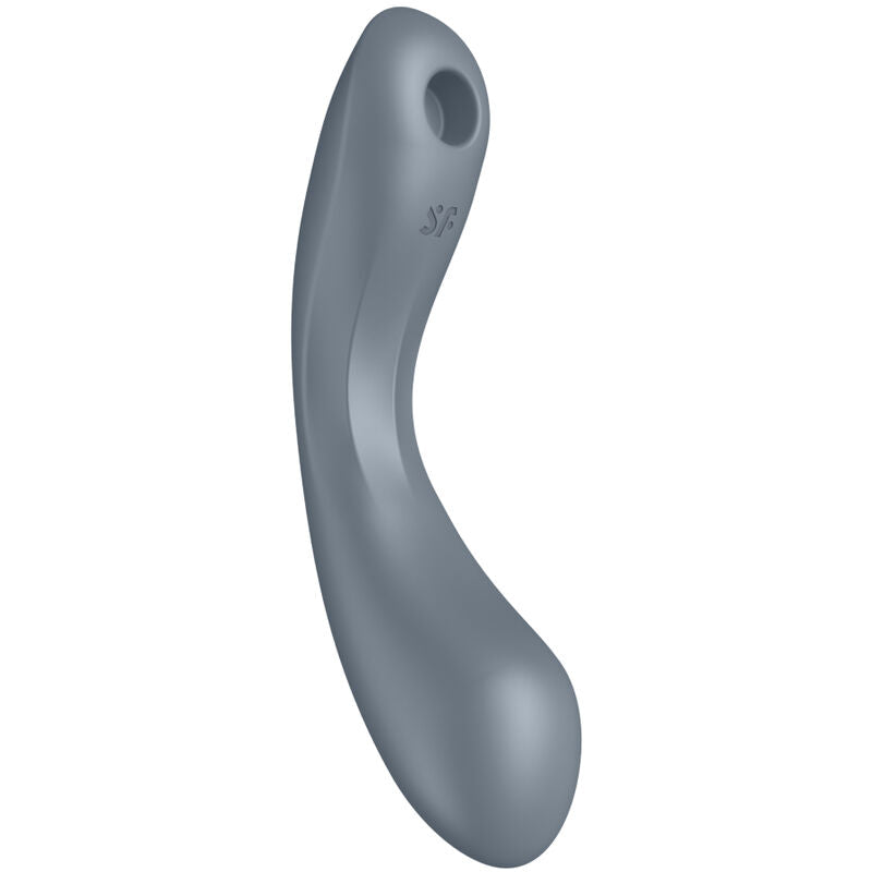 SATISFYER - CURVE TRINITY 1 AIR PULSE VIBRATION GRIGIO