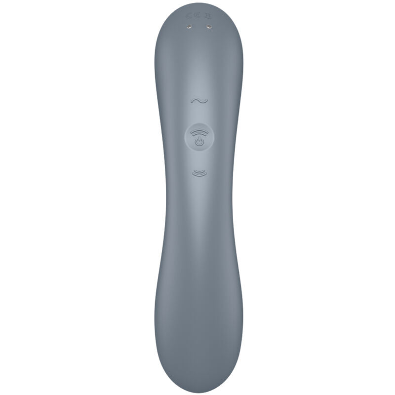 SATISFYER - CURVE TRINITY 1 AIR PULSE VIBRATION GRIGIO