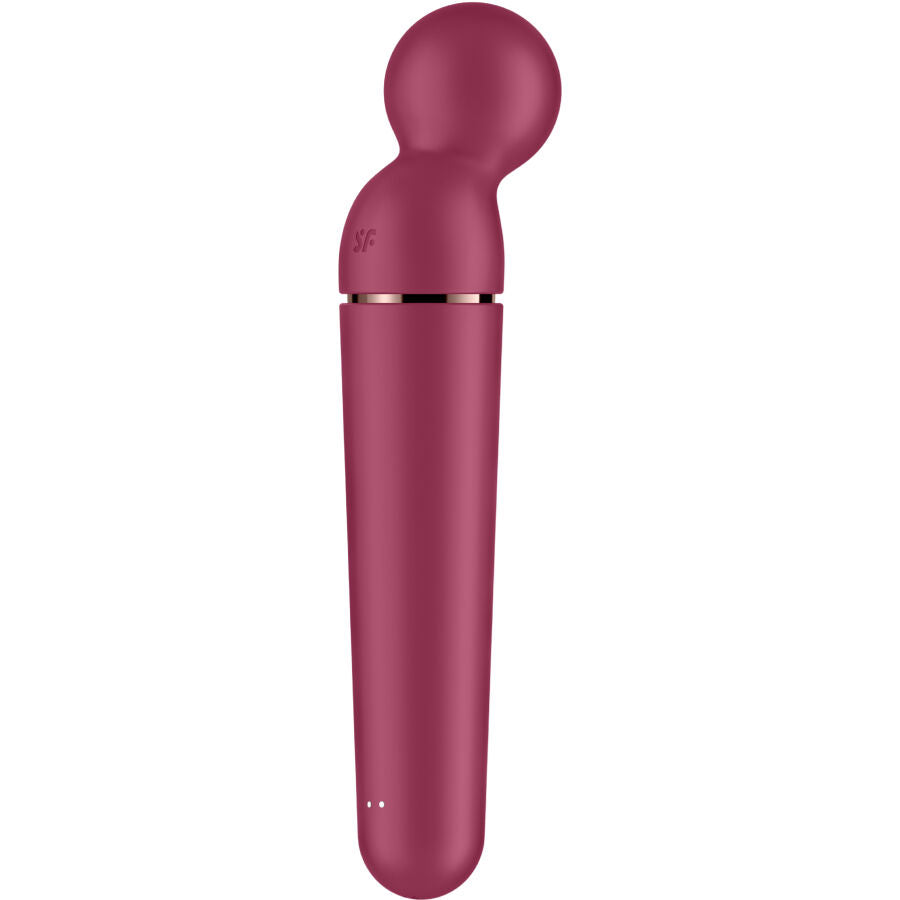 Planet Wand-er Blue - Massaggiatore a bacchetta XXL - 60 combinazioni di vibrazioni - Satisfyer