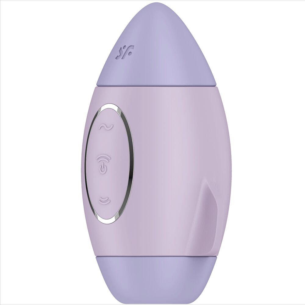 SATISFYER - MISSION CONTROL BLUE PICCOLO VIBRATORE A DOPPIO IMPULSO