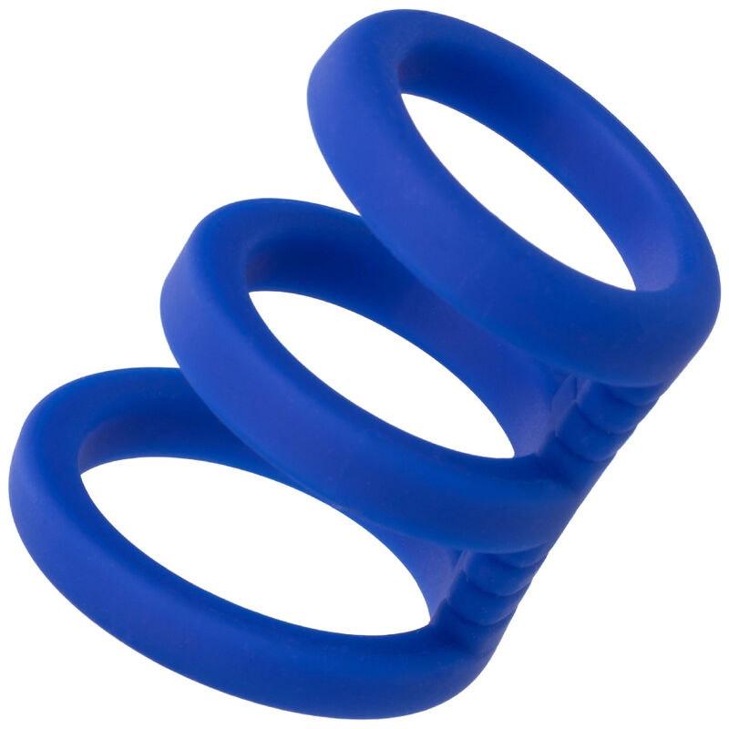 CALEXOTICS - GABBIA PER CAZZO TRIPLO ADMIRAL BLU