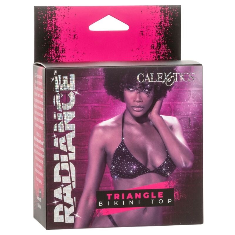 CALEXOTICS - RADIANCE TRIANGOLO BIKINI TOP RHINE
