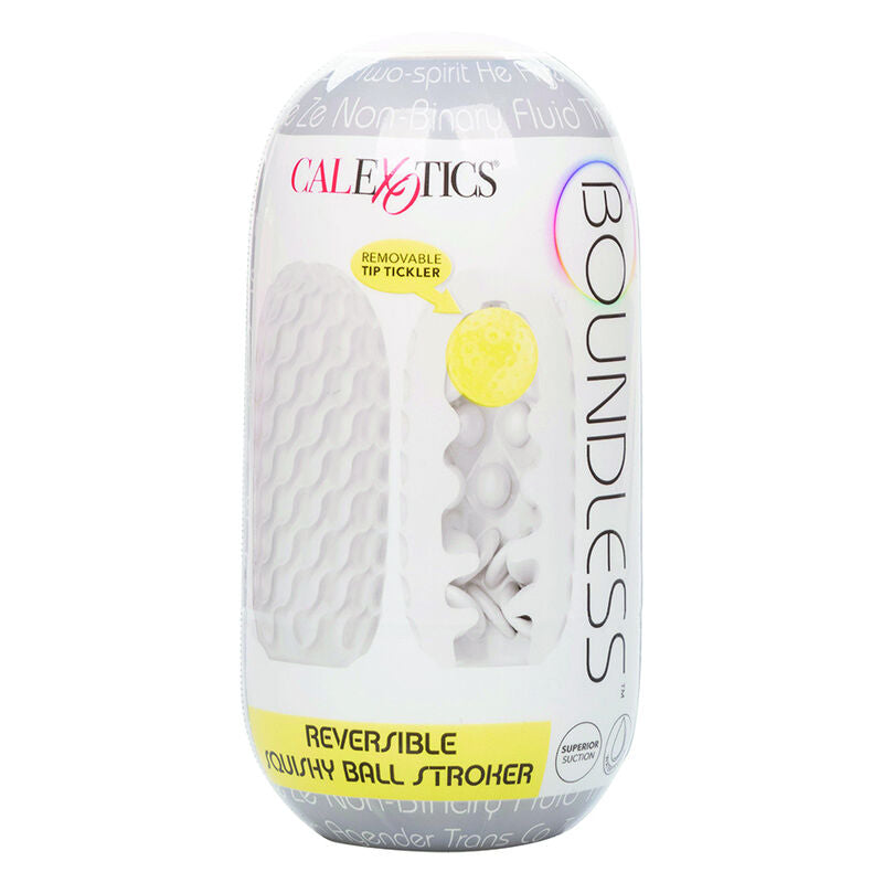 CALEXOTICS - BOUNDLESS REVERSIBLE SQUISHY BALL STROKE GRIGIO