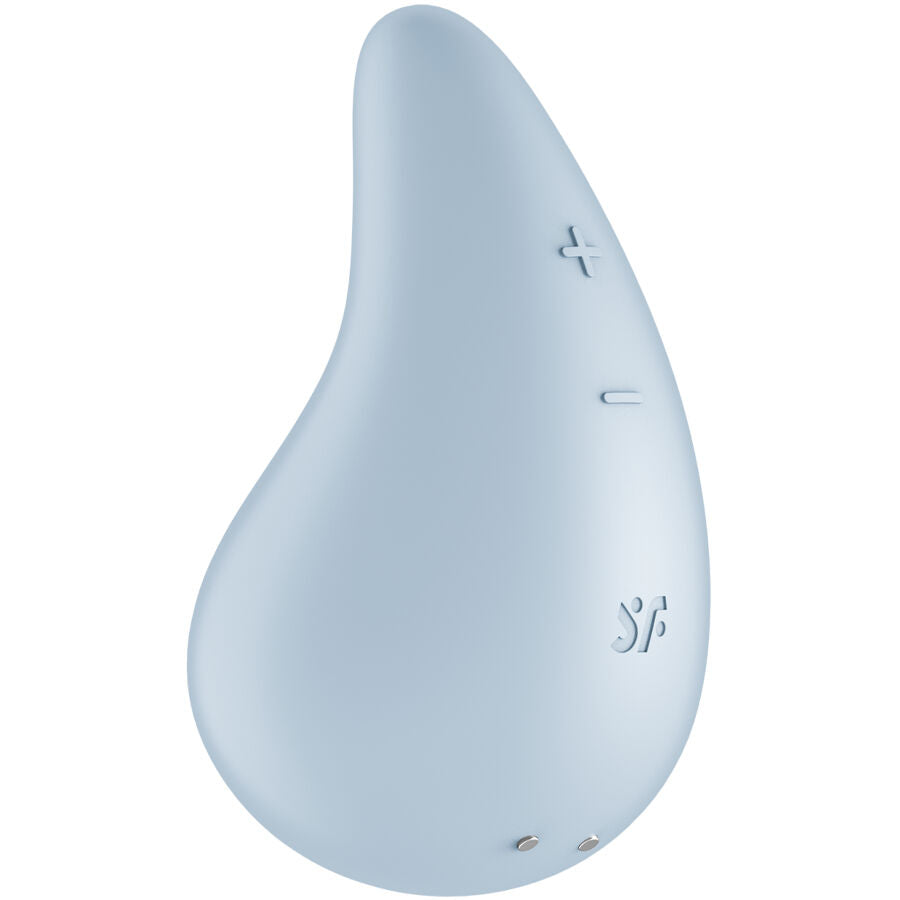 SATISFYER - VIBRATORE A GOCCIA DI RUGIADA LAY-ON BLU
