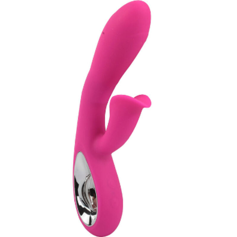 ARMONY - DARO VIBRATORE E STIMOLATORE CON ANELLO DI TIRATURA FUCSIA