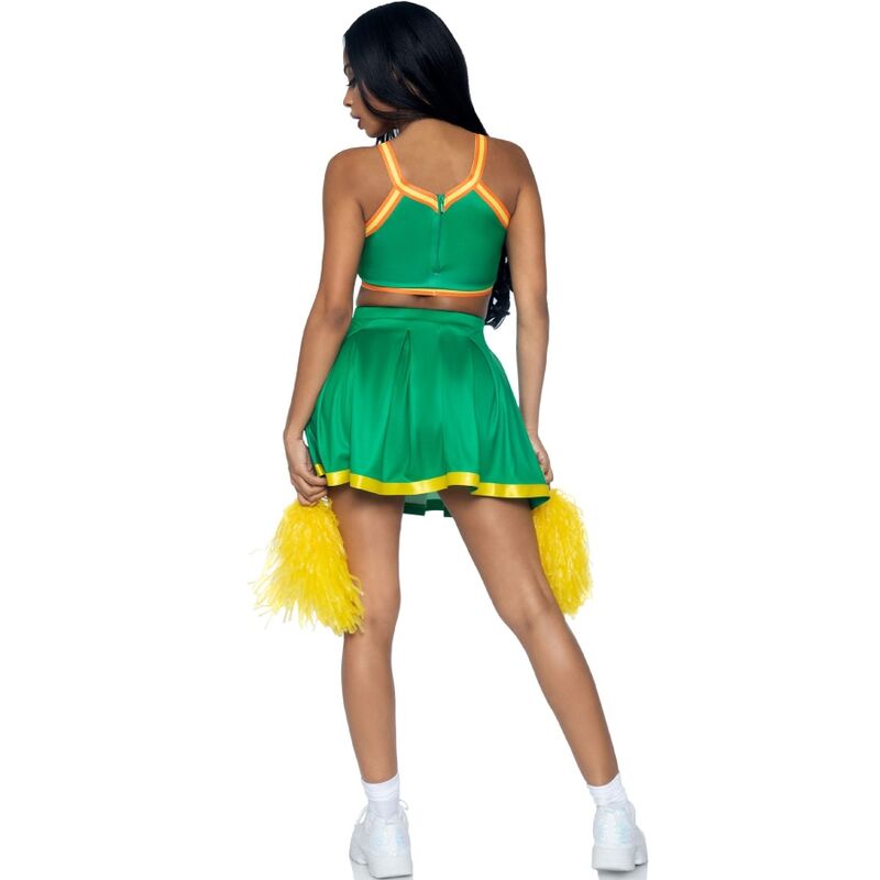 LEG AVENUE - COSTUME DA CHEERLEADER VERDE M/L
