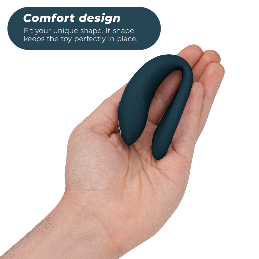 WE-VIBE - SYNC O VIBRATORE FLESSIBILE CON TELECOMANDO VERDE SCURO