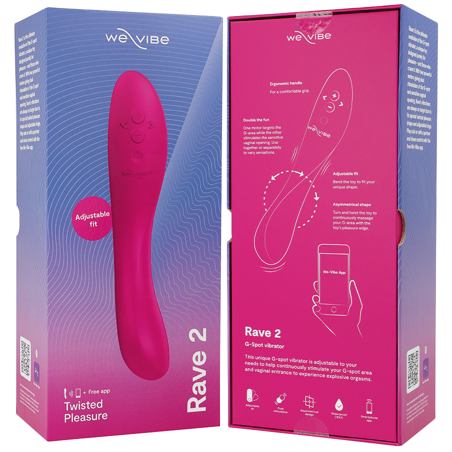 WE-VIBE - VIBRATORE PUNTO G RAVE 2 ROSA