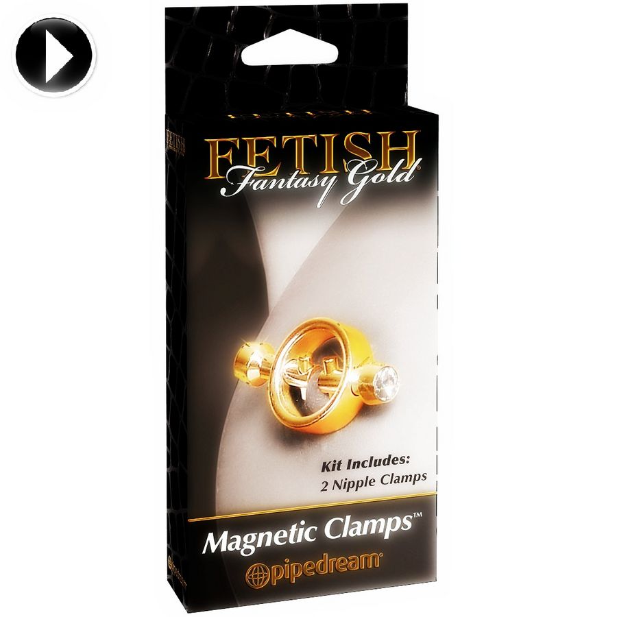 Morsetti magnetici per capezzoli | FETISH FANTASY GOLD