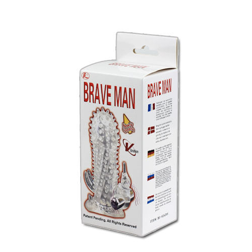 BAILE - BRAVE MAN RABBIT VIBRATOR ESTENSIONE DEL PENE