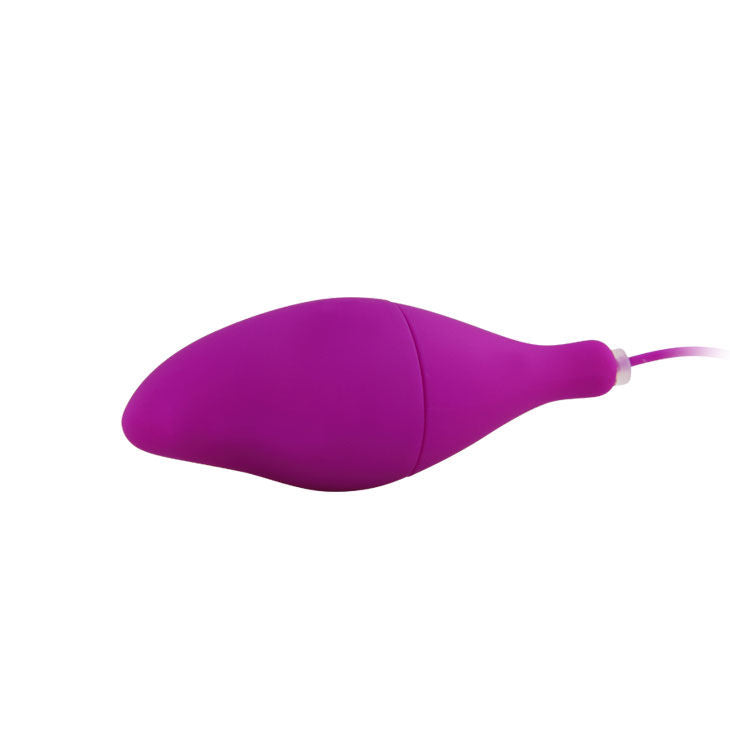 Uovo vibrante Pleasure Shell 12 con fili – Viola | 8 cm x 3 cm | BAILE
